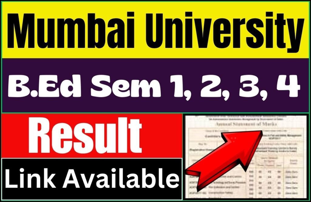 Mumbai University Bed Result