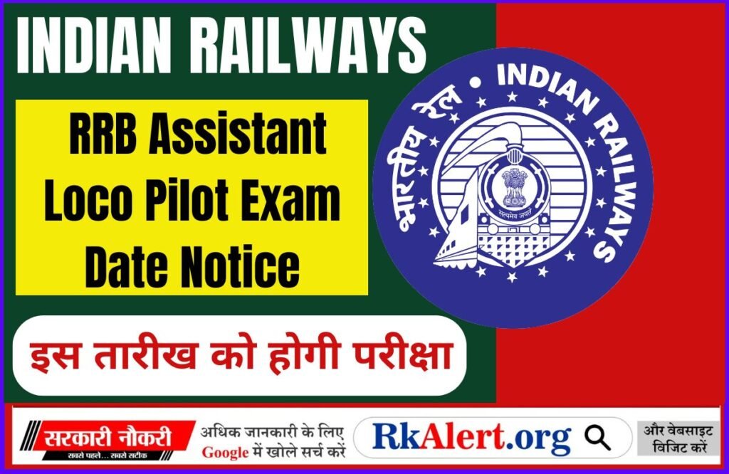 Railway Loco Pilot Exam 2024 Kab Hogi