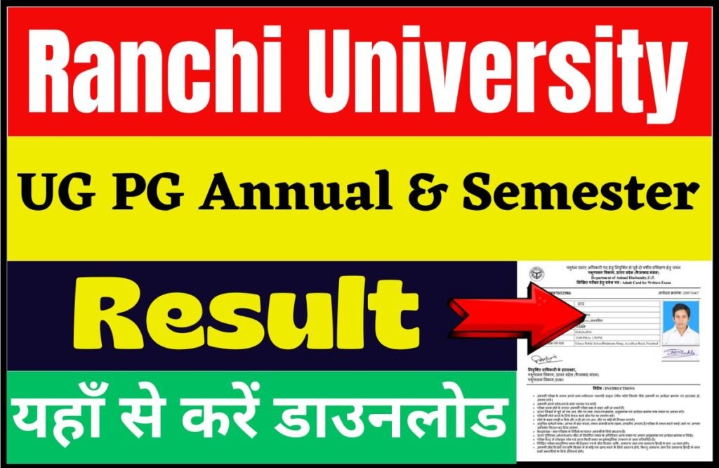 Ranchi University Result