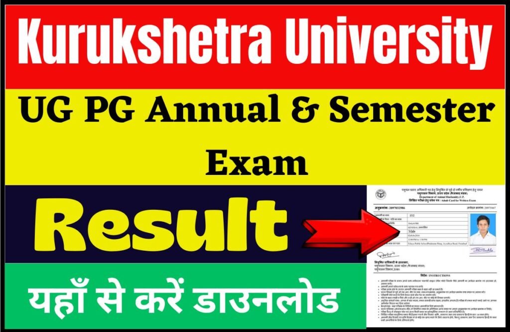 Kurukshetra University Result